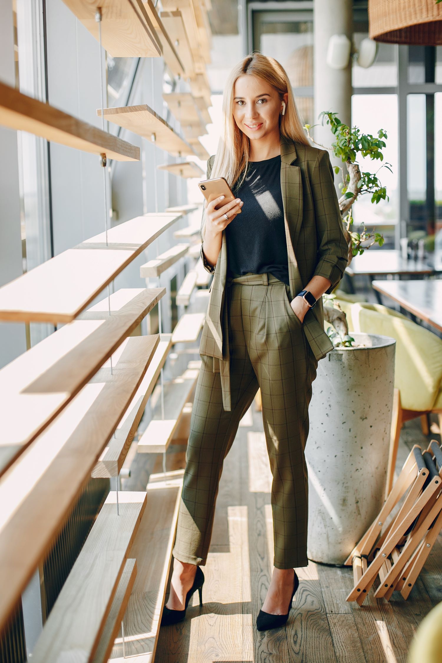 business casual styling